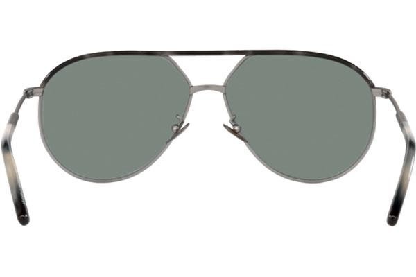 Okulary przeciwsłoneczne Giorgio Armani AR6120J 300311 Pilotki (Aviator) Szare