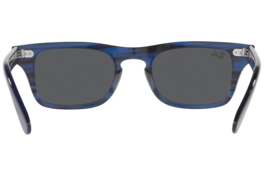 Okulary przeciwsłoneczne Ray-Ban Junior Burbank Jr RJ9083S 707287 Prostokątne Niebieskie