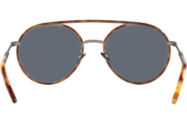 Okulary przeciwsłoneczne Giorgio Armani AR6121J 333219 Okrągłe Havana