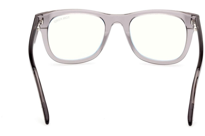 Okulary korekcyjne Tom Ford FT5820-B 020 Kwadratowe Szare