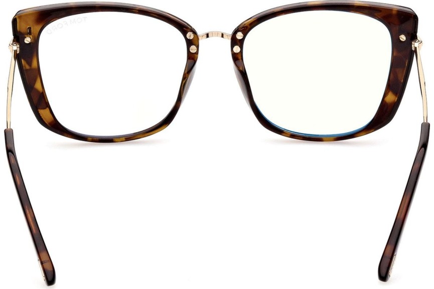 Okulary korekcyjne Tom Ford FT5816-B 052 Kocie oczy Havana