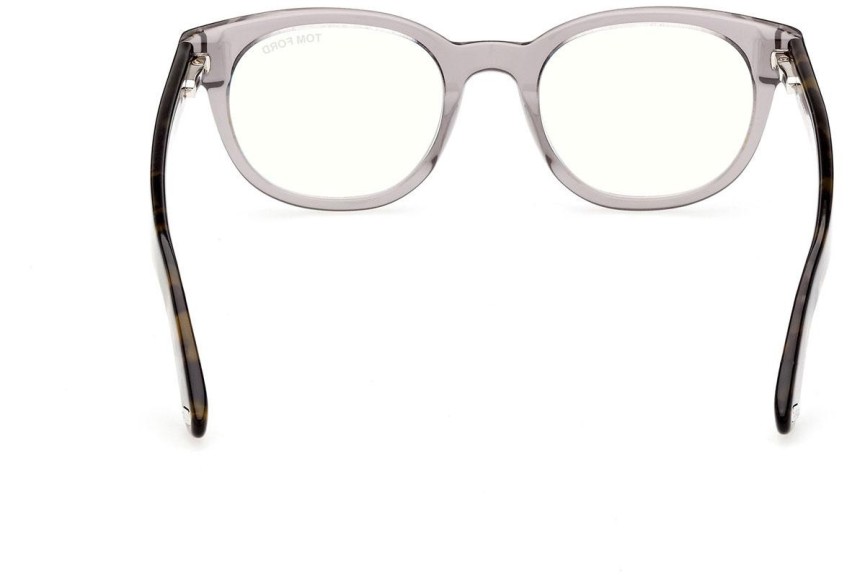 Okulary korekcyjne Tom Ford FT5807-B 020 Okrągłe Szare