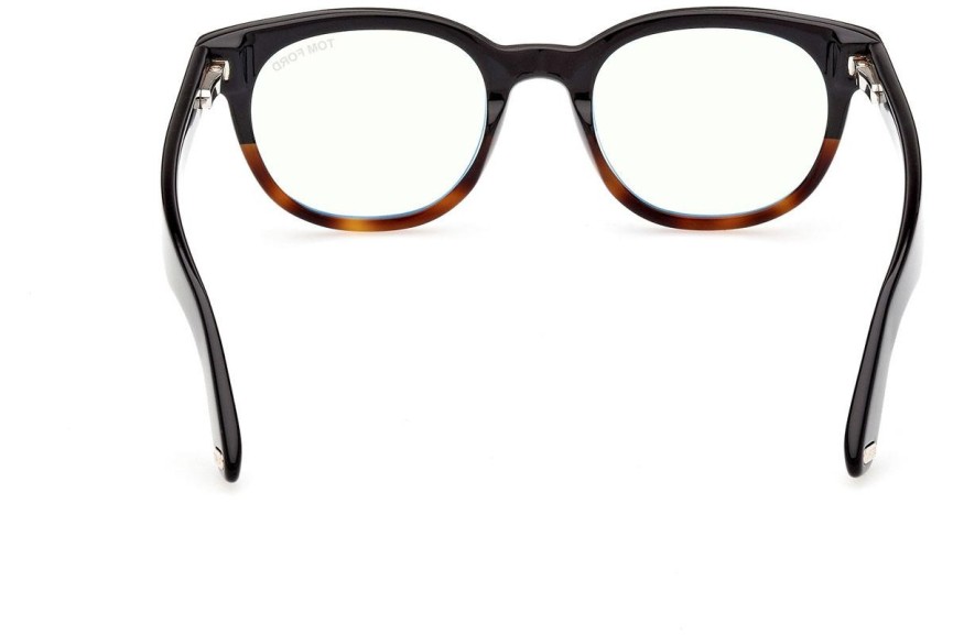 Okulary korekcyjne Tom Ford FT5807-B 005 Okrągłe Czarne