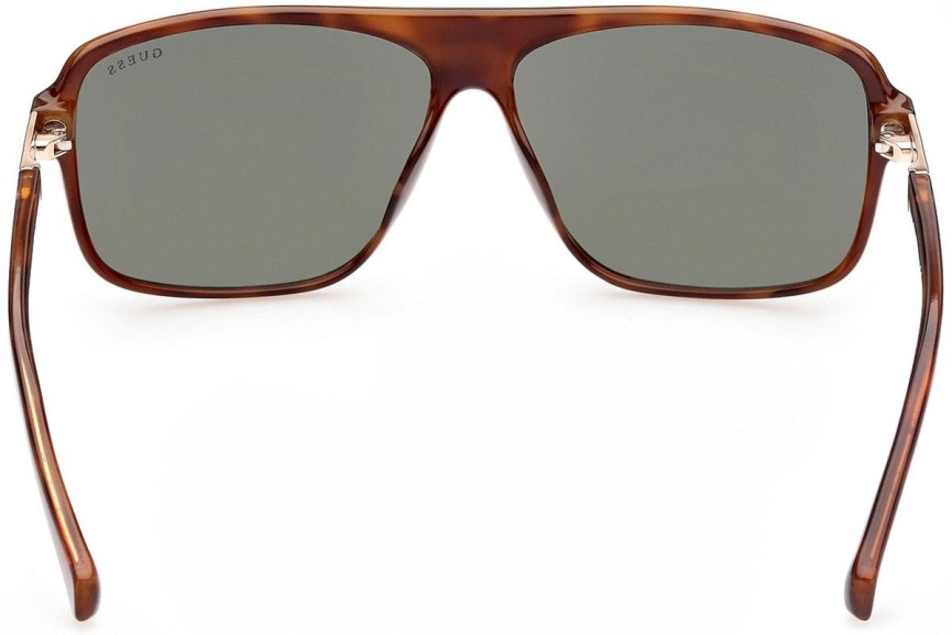 Okulary przeciwsłoneczne Guess GU00038 53N Prostokątne Havana