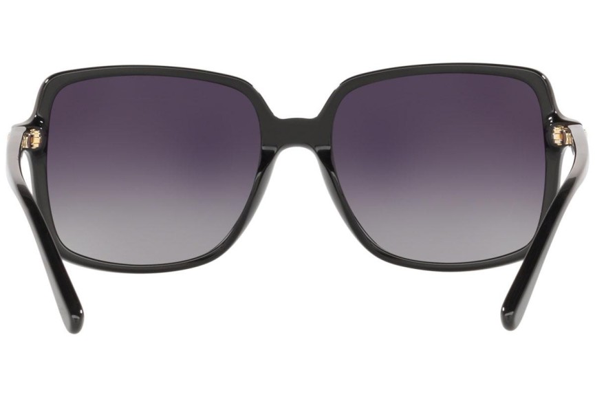 Okulary przeciwsłoneczne Michael Kors Isle of Palms MK2098U 3781T3 Polarized Oversize Czarne