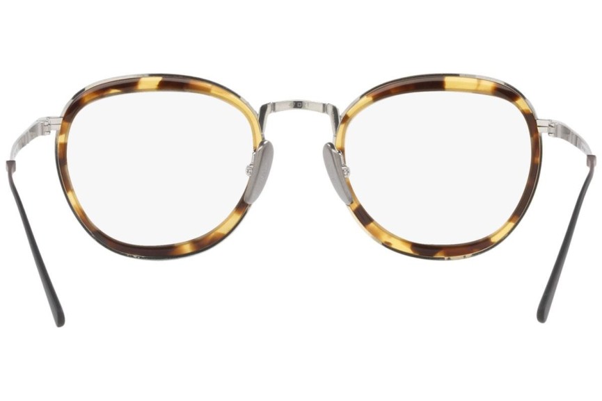 Okulary korekcyjne Persol PO5009VT 8014 Okrągłe Srebrne