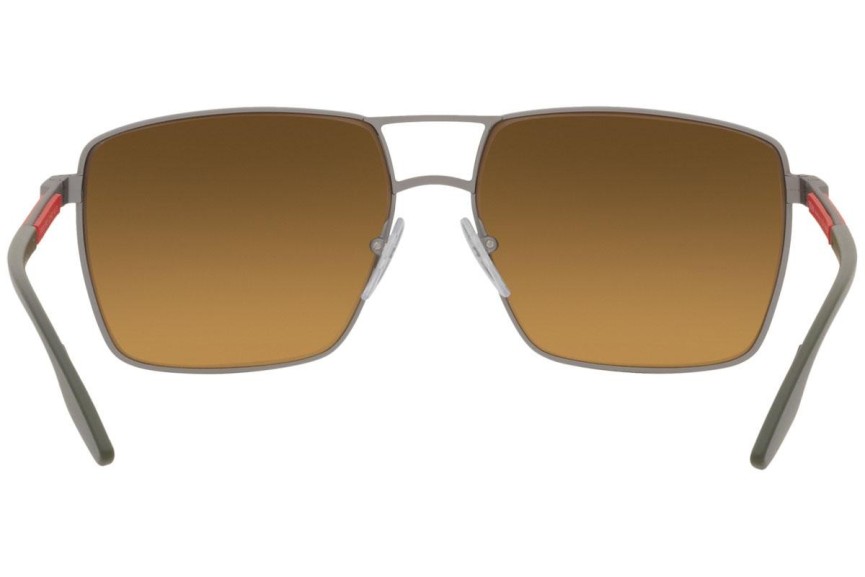 Okulary przeciwsłoneczne Prada Linea Rossa PS50WS DG109O Polarized Kwadratowe Szare