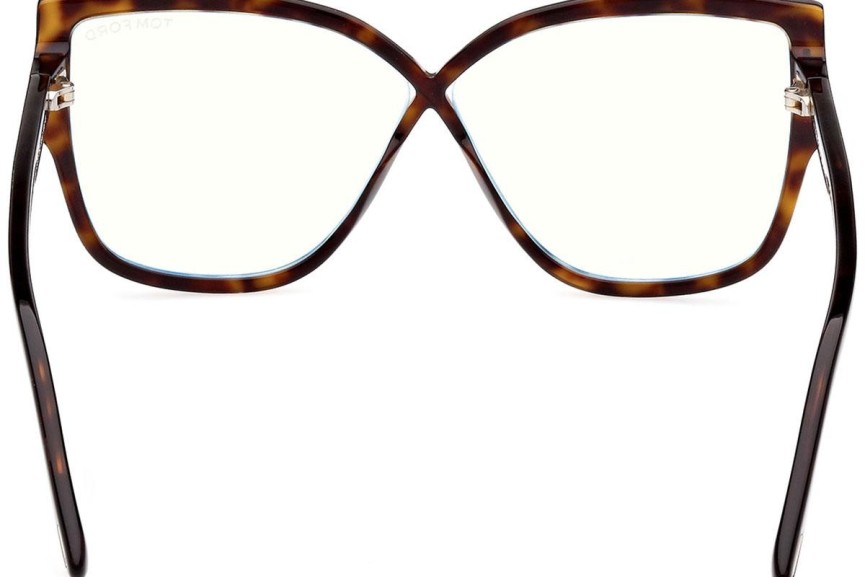 Okulary korekcyjne Tom Ford FT5828-B 052 Kwadratowe Havana