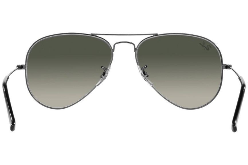 Okulary przeciwsłoneczne Ray-Ban Aviator RB3025 004/71 Pilotki (Aviator) Szare