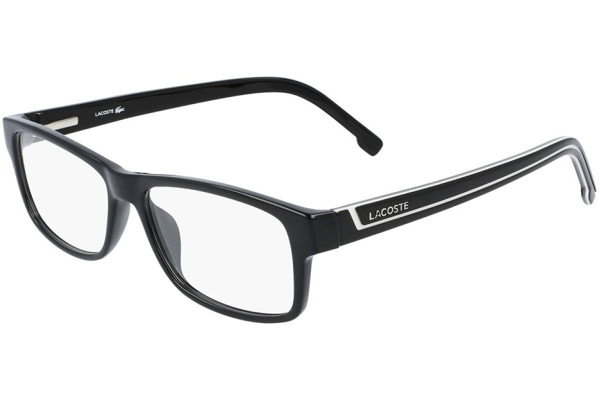 Okulary korekcyjne Lacoste L2707 001 Prostokątne Czarne