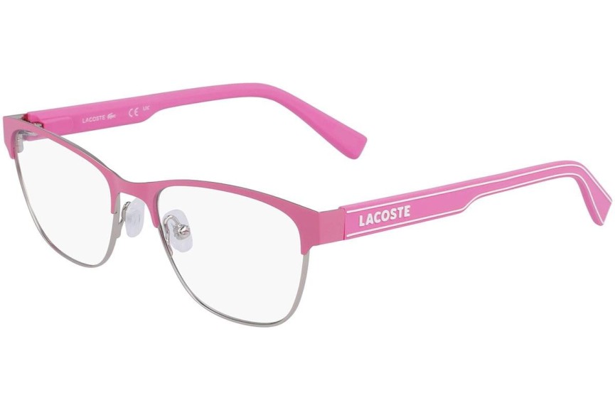 Okulary korekcyjne Lacoste L3112 650 Browline Różowe