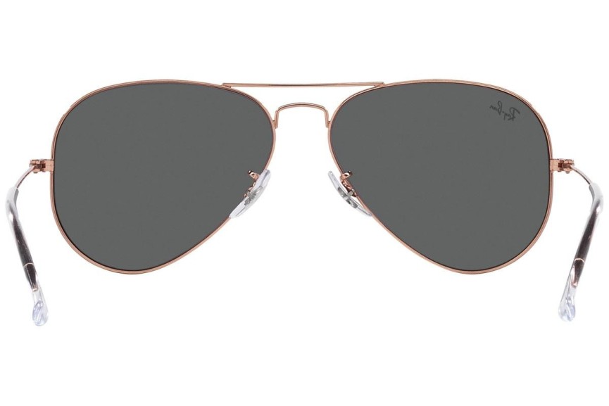 Okulary przeciwsłoneczne Ray-Ban Aviator RB3025 9202B1 Pilotki (Aviator) Złote