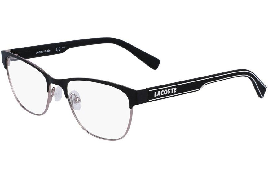 Okulary korekcyjne Lacoste L3112 002 Browline Czarne