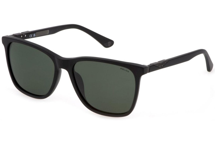 Okulary przeciwsłoneczne Police Origins 1 SPL872Z 703Z Polarized Kwadratowe Czarne