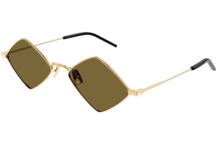 Okulary przeciwsłoneczne Saint Laurent SL302LISA 011 Nieregularny Złote