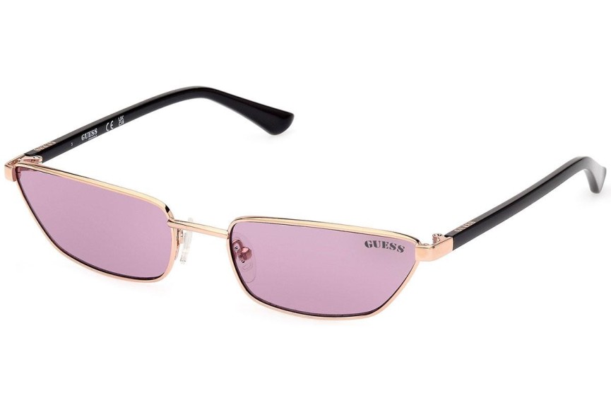 Okulary przeciwsłoneczne Guess GU8285 28Y Nieregularny Złote