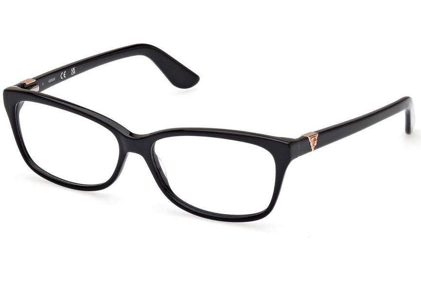 Okulary korekcyjne Guess GU2948-N 001 Prostokątne Czarne