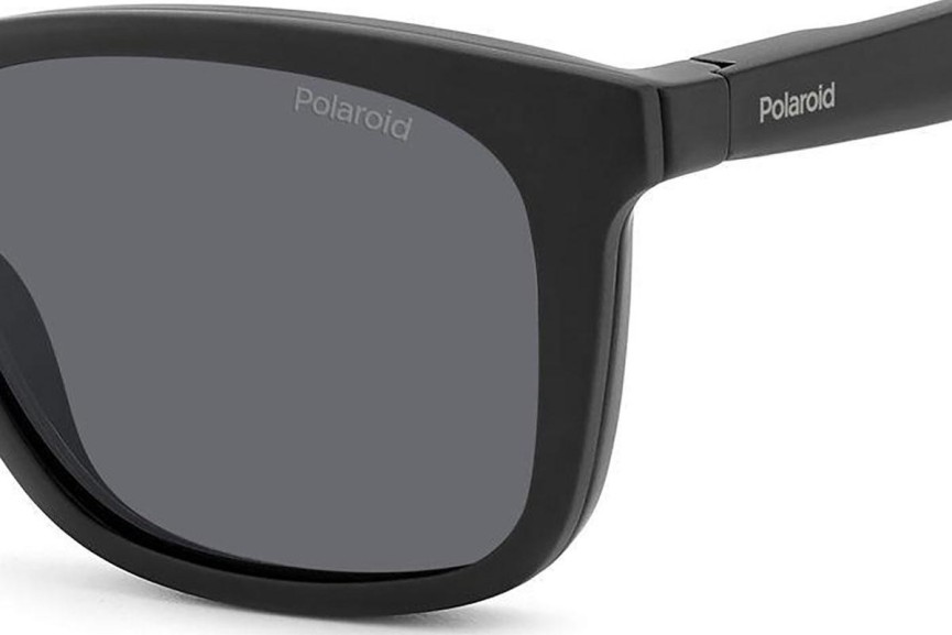 Okulary korekcyjne Polaroid PLD2148/CS O6W/M9 Polarized Kwadratowe Czarne