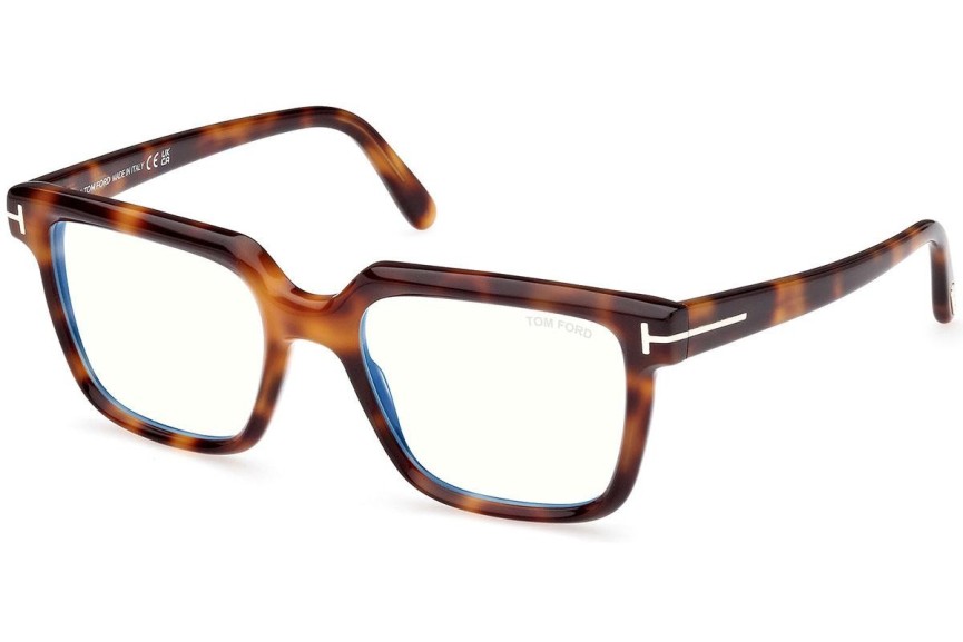 Okulary korekcyjne Tom Ford FT5889-B 053 Kwadratowe Havana