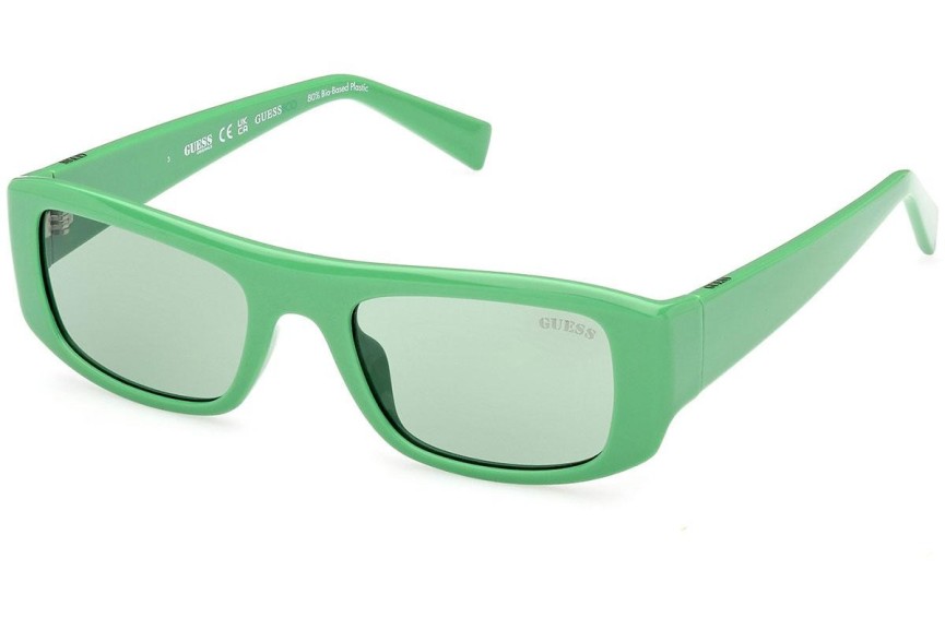 Okulary przeciwsłoneczne Guess GU8278 93N Prostokątne Zielone