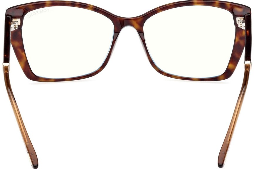 Okulary korekcyjne Tom Ford FT5893-B 052 Kocie oczy Havana