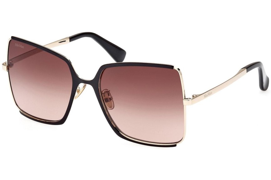 Okulary przeciwsłoneczne Max Mara Weho MM0070-H 32F Kwadratowe Czarne