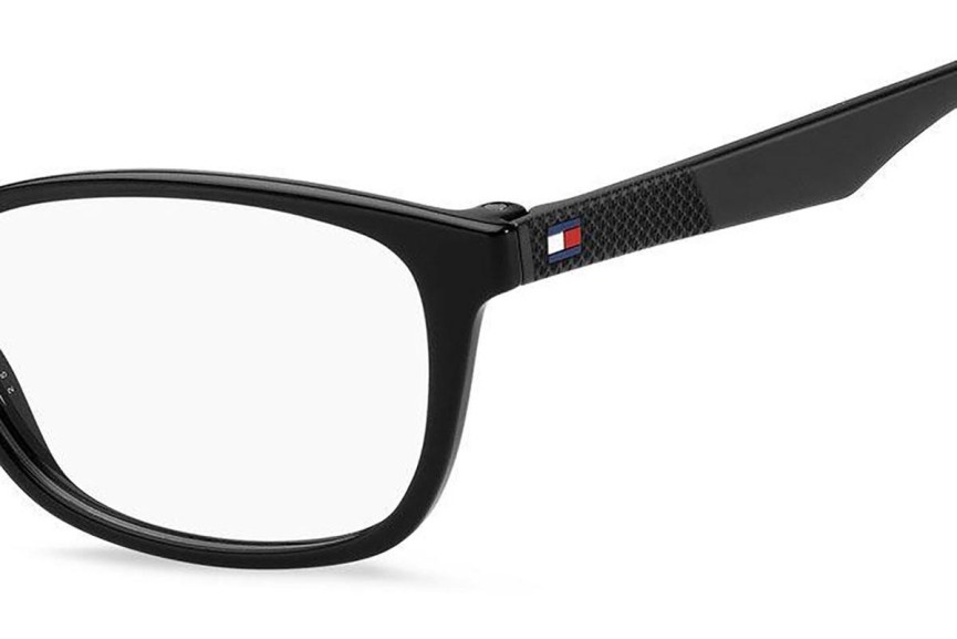 Okulary korekcyjne Tommy Hilfiger TH2027 807 Prostokątne Czarne