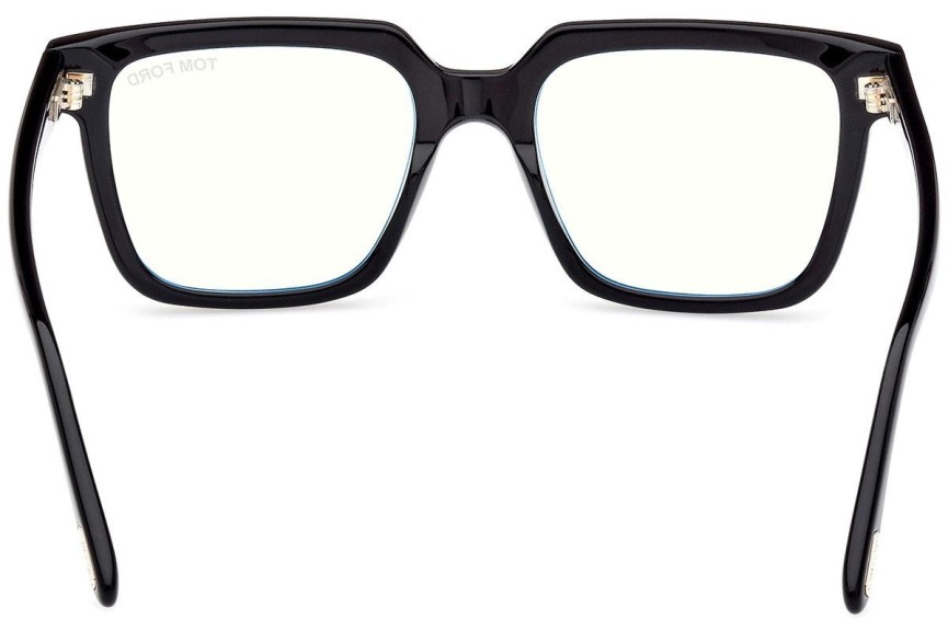 Okulary korekcyjne Tom Ford FT5889-B 001 Kwadratowe Czarne