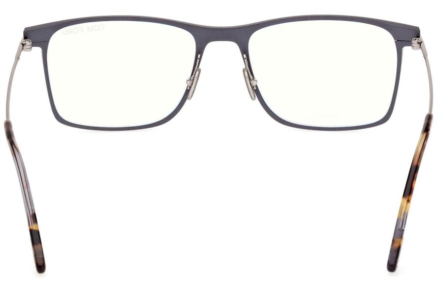 Okulary korekcyjne Tom Ford FT5865-B 013 Prostokątne Szare