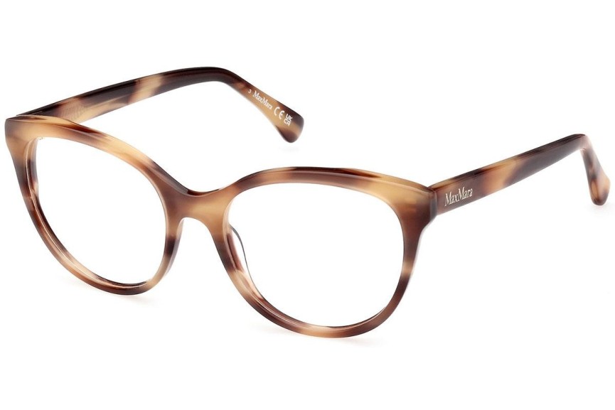 Okulary korekcyjne Max Mara MM5102 047 Okrągłe Brązowe