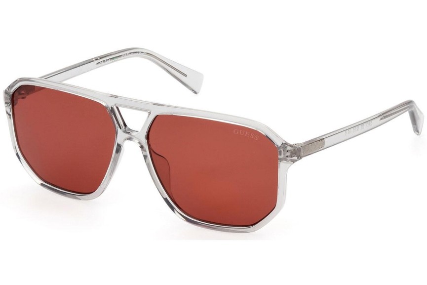 Okulary przeciwsłoneczne Guess GU8276 20E Pilotki (Aviator) Szare