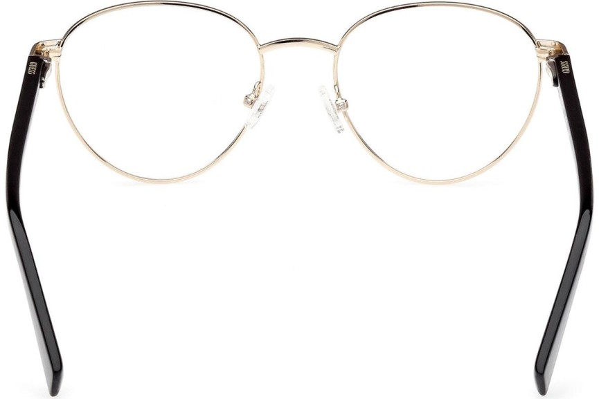 Okulary korekcyjne Guess GU8282 032 Okrągłe Złote