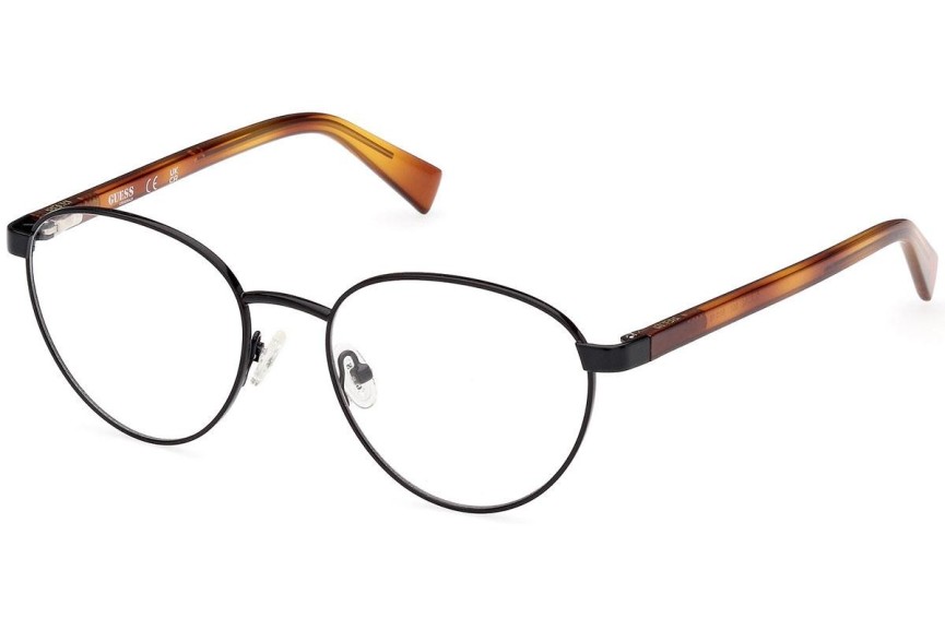 Okulary korekcyjne Guess GU8282 001 Okrągłe Czarne