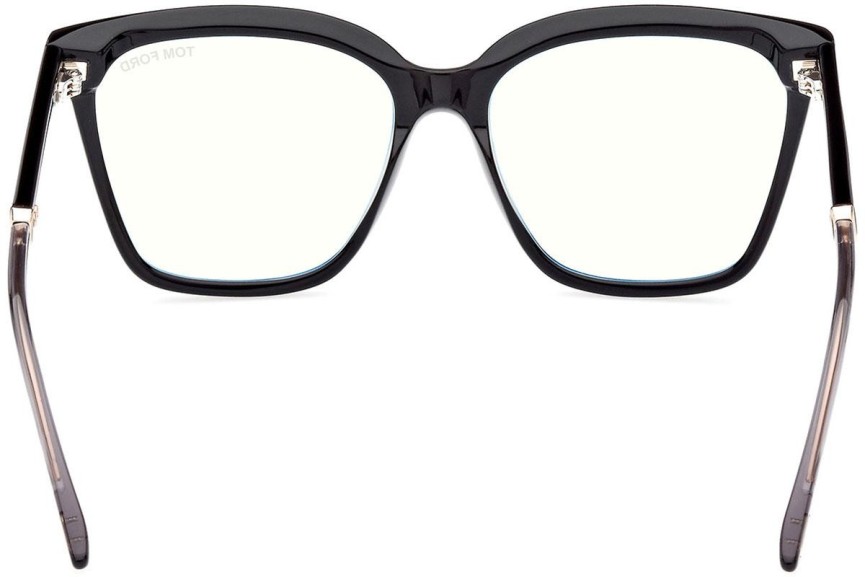 Okulary korekcyjne Tom Ford FT5892-B 001 Kwadratowe Czarne