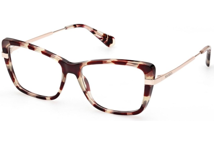 Okulary korekcyjne Max&Co. MO5113 055 Kocie oczy Havana