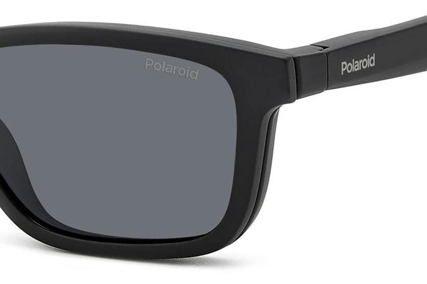 Okulary korekcyjne Polaroid PLD2147/CS O6W/M9 Polarized Prostokątne Czarne