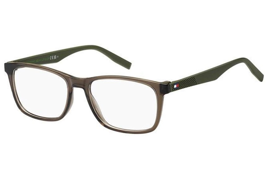 Okulary korekcyjne Tommy Hilfiger TH2025 09Q Prostokątne Brązowe