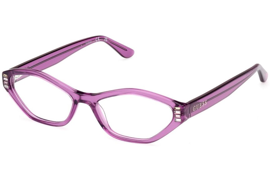 Okulary korekcyjne Guess GU2968 083 Nieregularny Fioletowe