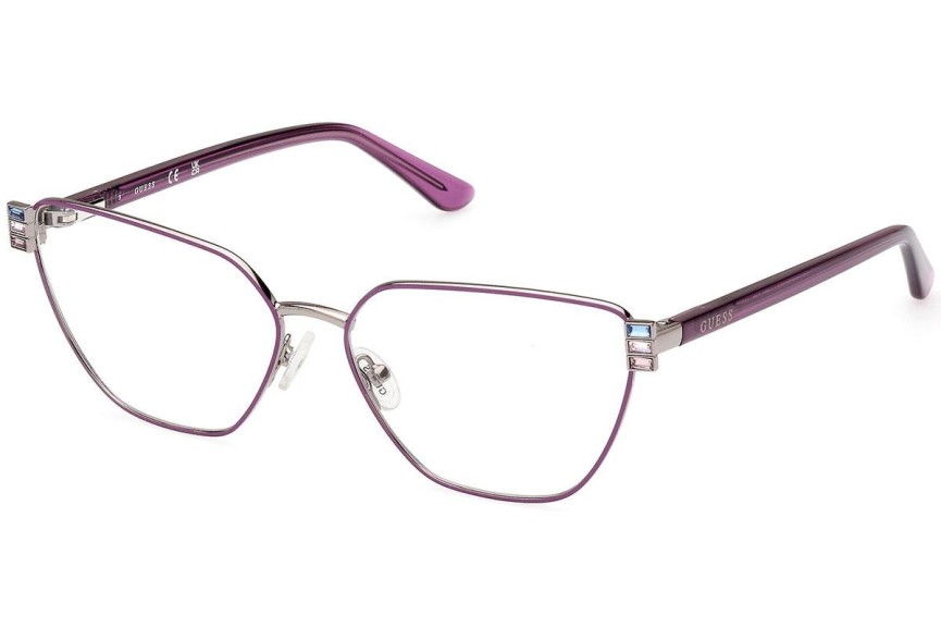 Okulary korekcyjne Guess GU2969 083 Nieregularny Fioletowe