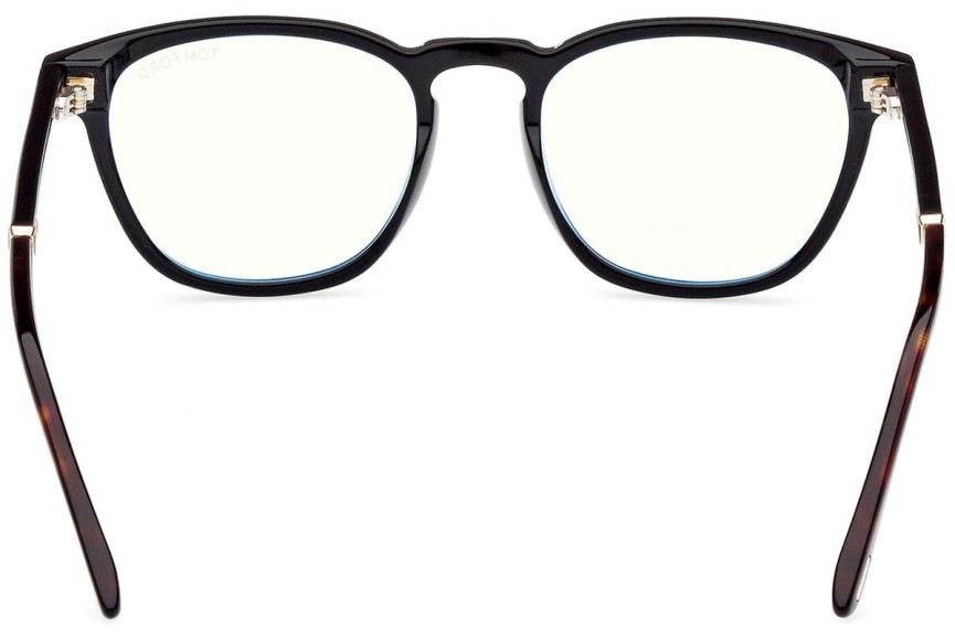 Okulary korekcyjne Tom Ford FT5890-B 005 Okrągłe Czarne