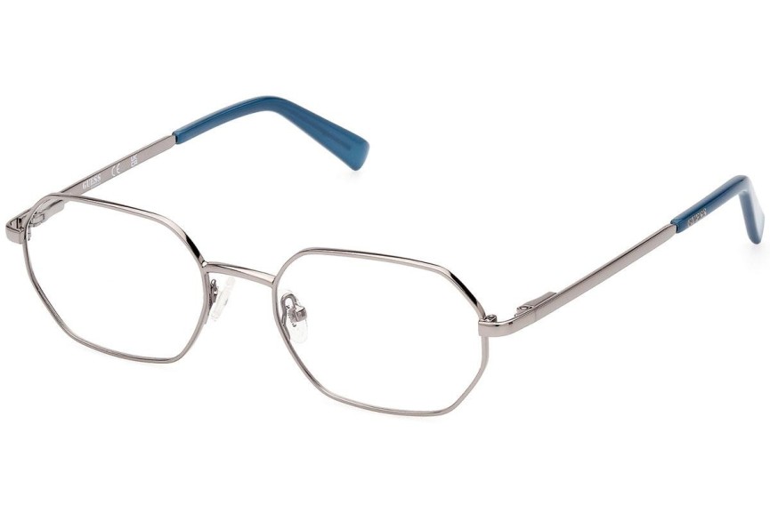 Okulary korekcyjne Guess GU8283 008 Prostokątne Srebrne