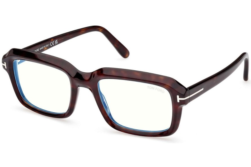 Okulary korekcyjne Tom Ford FT5888-B 052 Prostokątne Havana