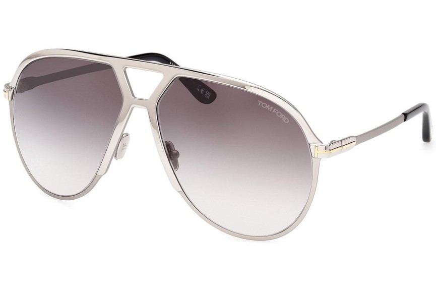 Okulary przeciwsłoneczne Tom Ford Xavier FT1060 16B Pilotki (Aviator) Szare