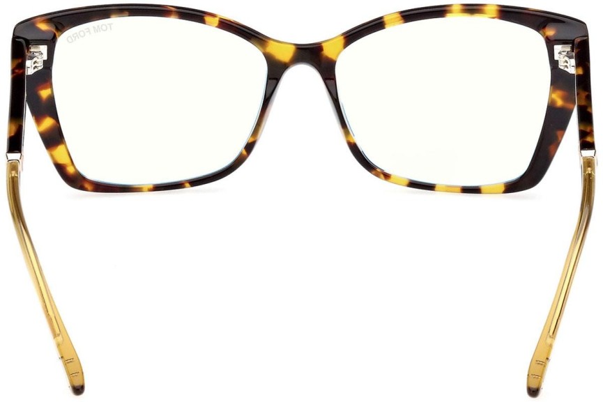 Okulary korekcyjne Tom Ford FT5893-B 055 Kocie oczy Havana