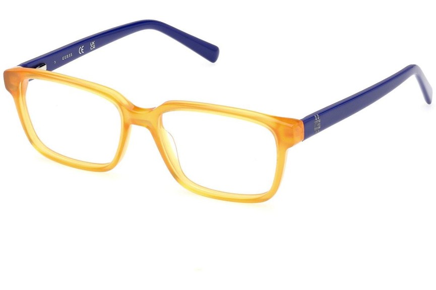 Okulary korekcyjne Guess GU9229 044 Prostokątne Pomarańczowe