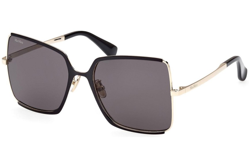 Okulary przeciwsłoneczne Max Mara Weho MM0070-H 32A Kwadratowe Czarne