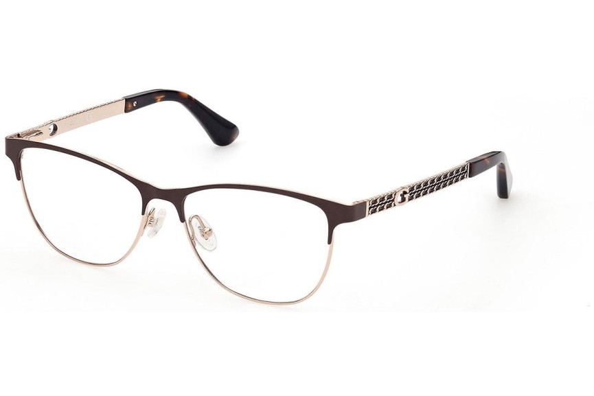 Okulary korekcyjne Guess GU2883 049 Kwadratowe Brązowe