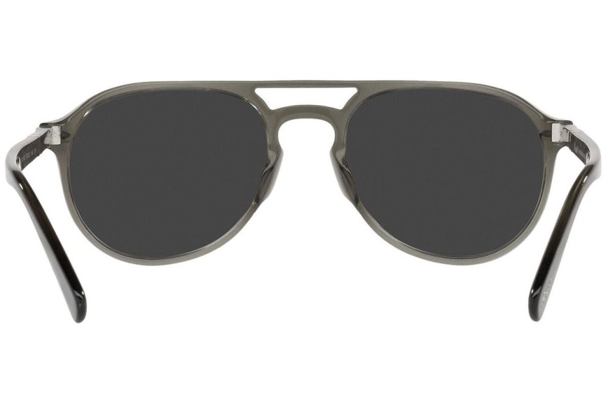 Okulary przeciwsłoneczne Persol El Profesor Sergio PO3235S 120148 Polarized Pilotki (Aviator) Szare