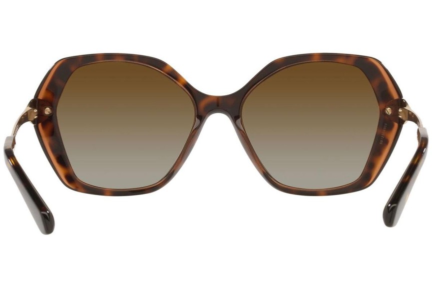 Okulary przeciwsłoneczne Bvlgari BV8241KB 5496T5 Polarized Nieregularny Havana