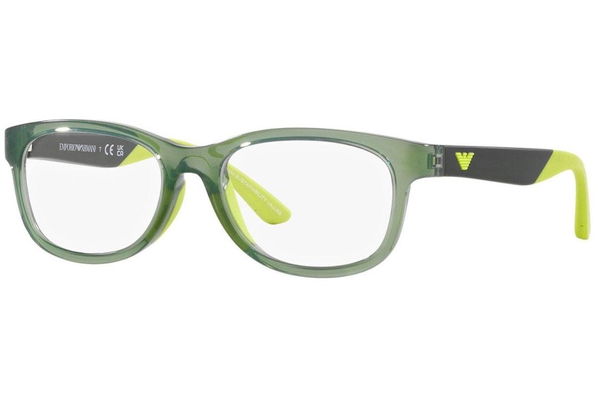 Okulary korekcyjne Emporio Armani EK3001 5359 Kwadratowe Zielone